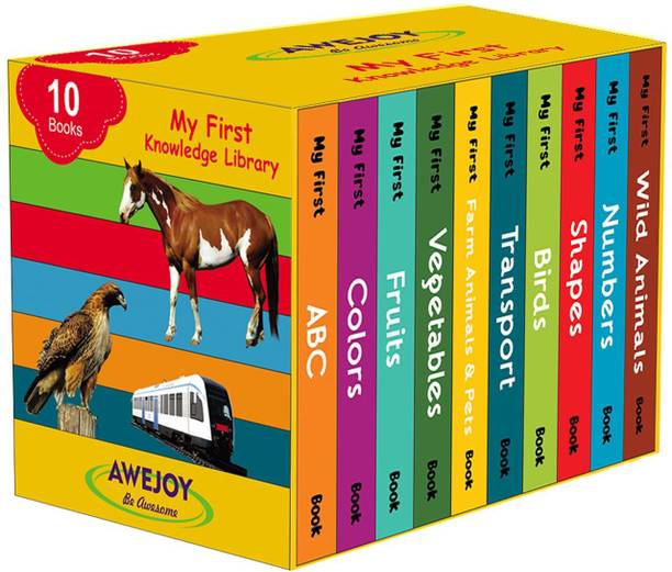 My First Knowledge Library  - learning books for kids with 10 Disc