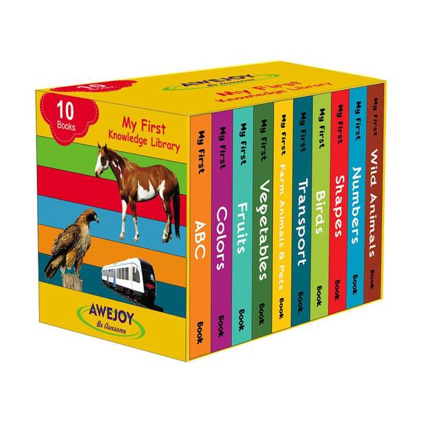 My First Knowledge Library  - learning books for kids with 10 Disc