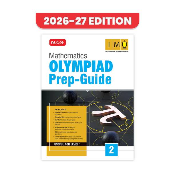 MTG Mathematics (IMO) Olympiad Prep Guide Class 2 | Detailed Theory, Exercise with Self Test For Practice | SOF Olympiad Books For Exam 2026-27 (Useful For Level-1)