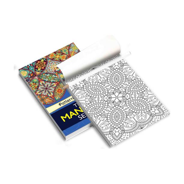 Patterns - The Mandala Series :- Detailed Mandala Artwork for adults, , mandala pattern colouring book, elegant mandala artwork for adults