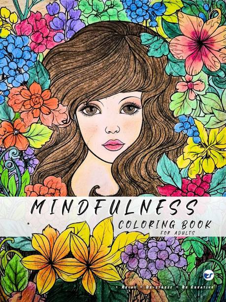 Mindfulness And Anti-Stress Coloring Book With Relaxing Patterns For Adults | Anxiety Relief Coloring Book.