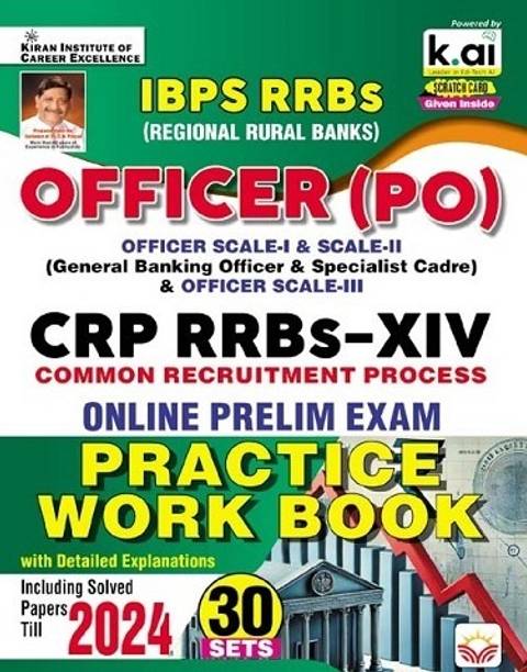 IBPS RRBs Officer PO CRP XIV Practice Work Book Till 2024 Solved Papers Included (English Medium) (5675)