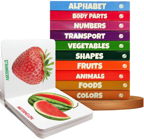 My First Library: Boxset of 10 Board Books- Gift for 1+ Year Old Boys and Girls