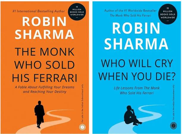 The Monk Who Sold His Ferrari + Who Will Cry When You Die (2 Book Combo)