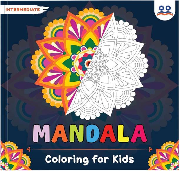 Mandala Art Book for Kids & Adults  - Best Selling Mandala Drawing Book | Mandala Art Kit Book for Adults & Kids | Premium Quality Mandala Colouring Book | Two Brothers Publications