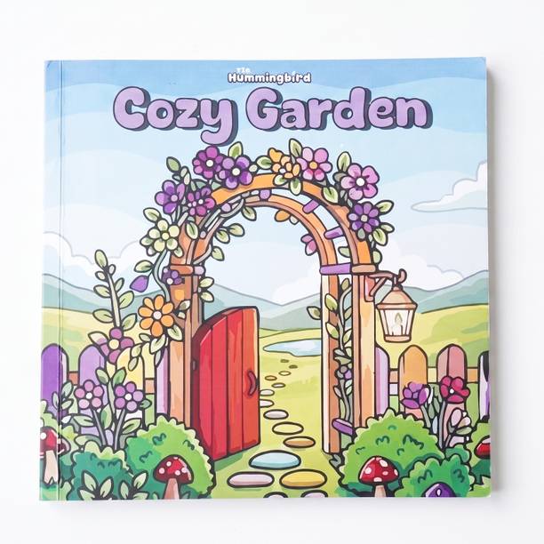 COZY GARDEN  - Cozy Garden Coloring Book for Adults & Teens | Relaxing Nature-Themed Designs, Flowers, Plants & Peaceful Garden Scenes | Stress Relief & Mindfulness Art Book