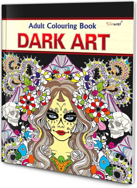 Dark Art - Adult Colouring Book