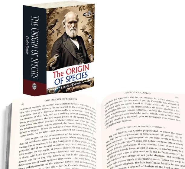 The Origin of Species (Paperback) : Classic Natural Science Literature, Famous Study of Life and Adaptation, Timeless Darwinian Masterpiece, Iconic Academic Book, Must-Read English Classic