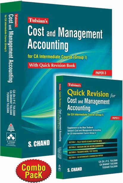 Tulsian’s Cost & Management Accounting for CA Intermediate Course (Group I): With Quick Revision Book [Paper 3] Combo Pack