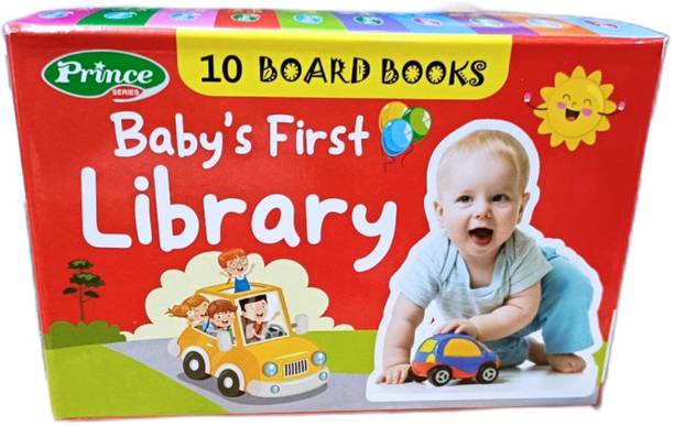 Baby Board Books Set for Toddlers | Early Learning Educational Board Books for Kids (1–3 Years)  - Baby’s First Library – Set of 10 Board Books (Early Learning for Kids)