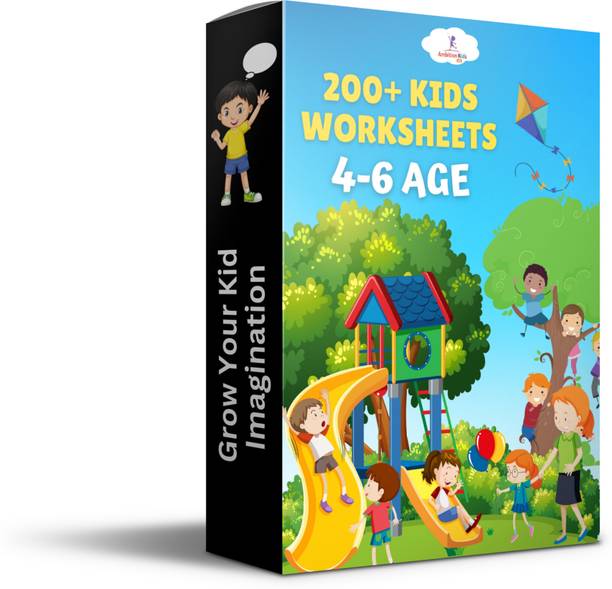 200+ Kids Worksheets 4-6 Age  - Early Learning Books for Kids