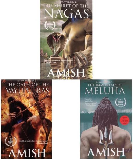 Meluha + NAGAS + Vayuputras (3 Book Combo)