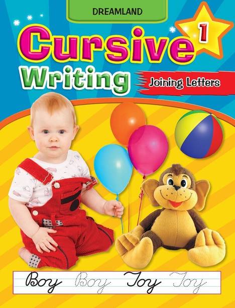 Cursive Writing Book (Joining Letters) Part 1  - Pencil Control Activity Book for Kids | Pattern Writing Bookk | Kid Handwriting Book | Writing Book