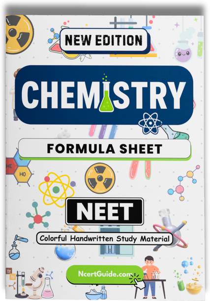 NEET Chemistry Formula Sheet | Handwritten & Colorful | Quick Revision Notes  - NCERT Based NEET Chemistry Chapter-wise Formulas, Reactions, Mechanisms & Concepts for Fast Revision