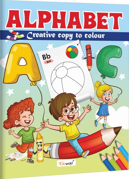 Alphabet-Creative Copy to Colour