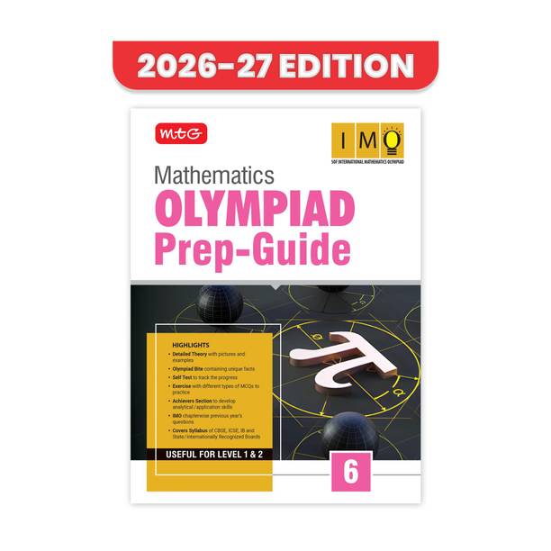 MTG Mathematics (IMO) Olympiad Prep Guide Class 6 | Detailed Theory, Exercise with Self Test For Practice | SOF Olympiad Books For Exam 2026-27 (Useful For Level-1 & 2)