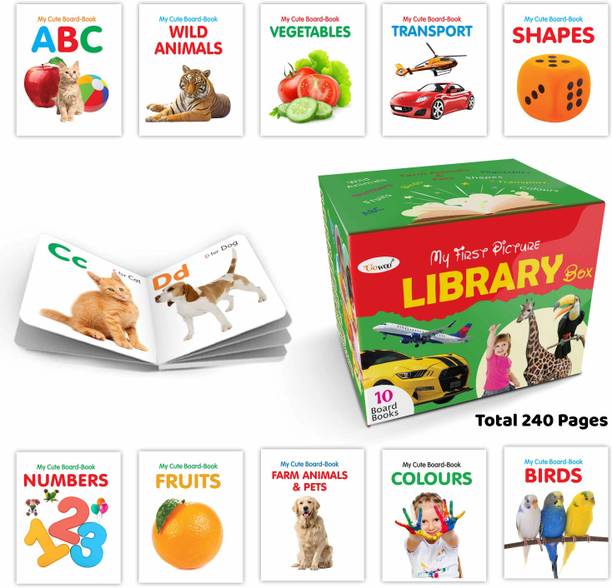 Lkg Class Picture Book Box Set (Green Edition) : Box Of 10 Books