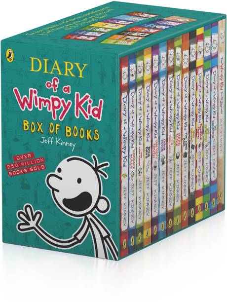 Diary Of A Wimpy Kid Box Of Books (Set Of 14)