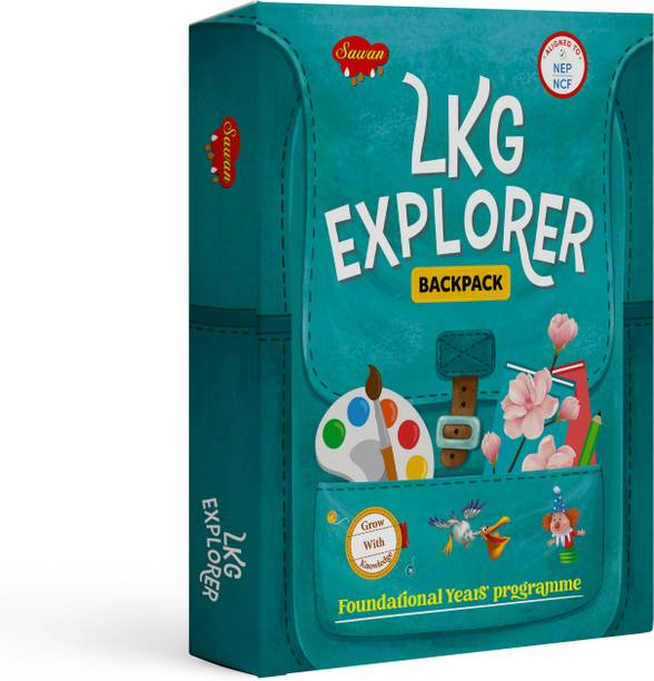 LKG EXPLORER BACKPACK SET OF 10 BOOKS| Unleash Your Little One's Adventure: The Ultimate LKG Explorer Backpack Set of 10 Engaging Books!
