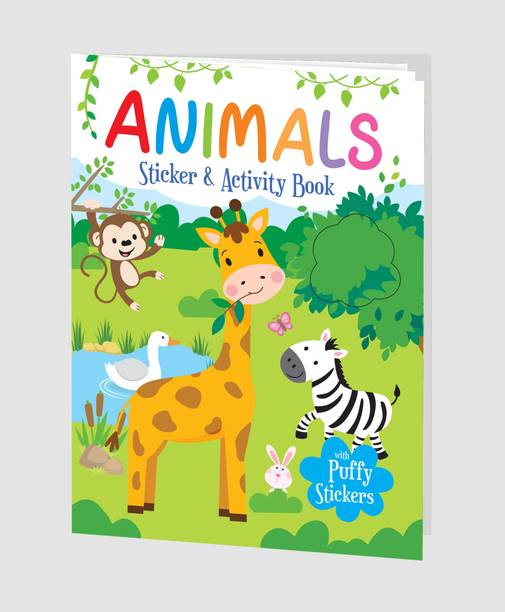 Animals Sticker & Activity Book (Edition01)