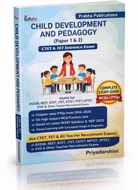 Child Development and Pedagogy - CDP Book For CTET And State TET Entrance Examination in English Medium by Prabha Publications
