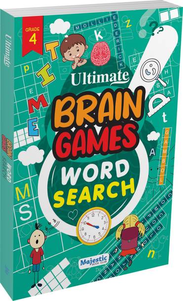 Word Search Grade 4 for Kids (Ages 5+) - Ultimate Brain Games: 120+ Challenging Puzzles to Strengthen Language Skills