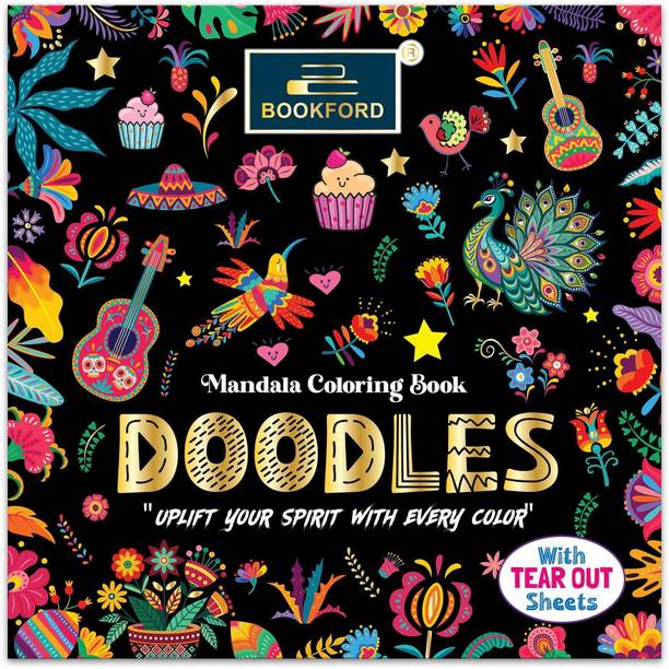 Mandala Coloring book Doodles uplift your spirit with every color for kids