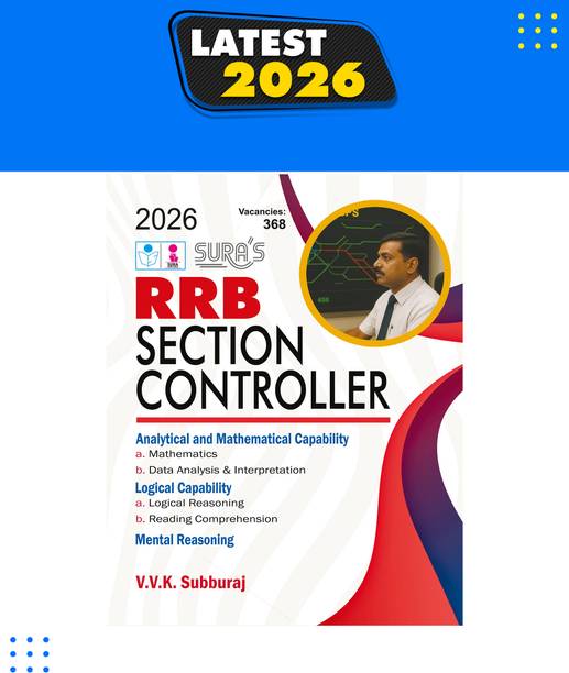 SURA'S RRB SECTION CONTROLLER Exam Guide - Updated Latest Edition 2026