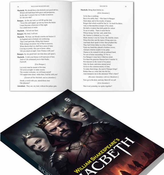 Macbeth (Paperback) : Famous Shakespeare Classic, Legendary Tragic Story, Timeless English Play of Power and Fear, Iconic World Literature, Must-Read Tragedy