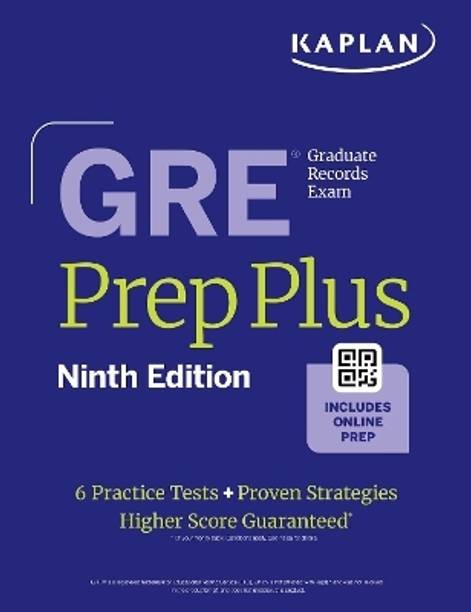 GRE Prep Plus, Ninth Edition (2026): Includes 6 Practice Tests, 1500+ Practice Questions + Online Access to a 500+ Question Bank, Video Tutorials, and Live Class Sessions