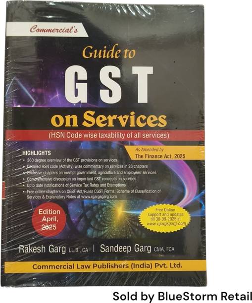 Guide to GST on Services (HSN Code Wise Taxability of all Services) | Commercial Law Publishers (India) Pvt. Ltd.