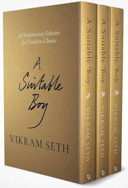 A Suitable Boy, 3 Volume Box Collection, 30th Anniversary Edition of A Timeless Classic, Vikram Seth, Paperback, English