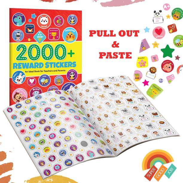 2000+ Reward Stickers : Fun Sticker Book for Teachers and Parents, All