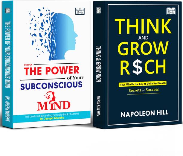 The Power of Your Subconscious Mind Unlock Novel And Think and Grow Rich Secrets of Success Set of 2 Books for Success, Positive Thinking, Personal Growth & Wealth