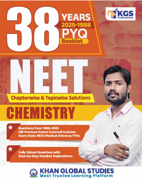 KGS 38 Years NEET Chemistry PYQs (1988–2025) Chapter-wise & Topic-wise Solutions English Medium