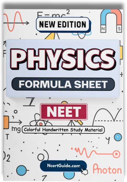 NEET Physics Formula Sheet | Handwritten & Colorful | Quick Revision Book for NEET 2025  - Complete NEET Physics Formulas, Laws, Units & Derivations for Fast Exam Revision