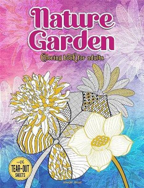 Nature Garden Coloring Book for Adults