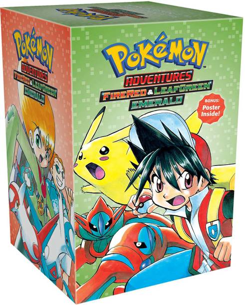 Pokemon Adventures FireRed & LeafGreen / Emerald Box Set