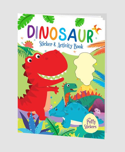 Dinosaur Sticker & Activity Book (Edition01)