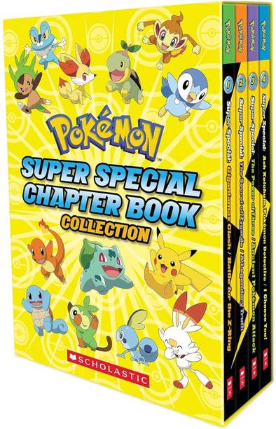 Pokemon Super Special Chapter Book Box Set (Set of 4 Books)