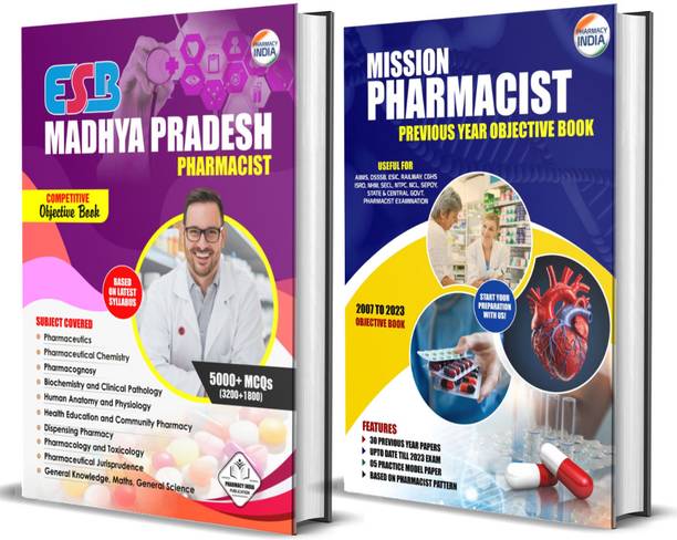 ESB Madhya Pradesh Pharmacist and Mission Pharmacist Book