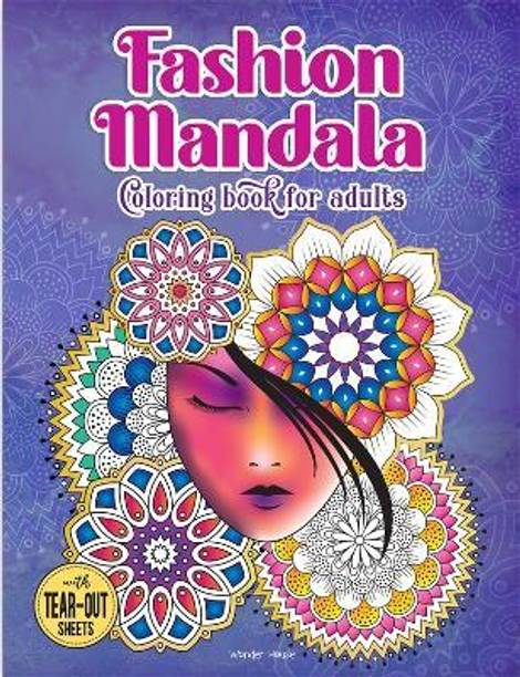 Fashion Mandala Coloring Book for Adults