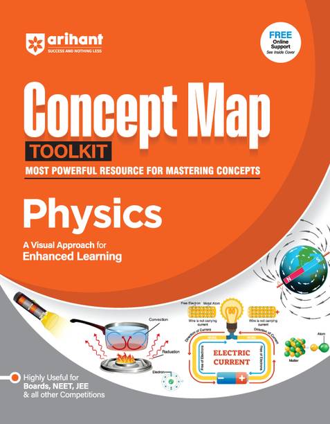Arihant Concept Map Toolkit Physics | Visual Learning Guide for NEET, JEE Exams | Master Physics Concepts with Diagrams, Practice and Previous Year Questions | Physics Study Material | Competitive Exam Preparation | 2026 Edition