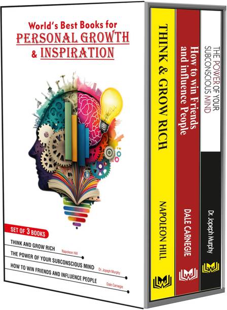 World’s Best Inspirational Books to Change Your Life (Box Set of 3 Books : how to Win Friends & influence People, the power of your Subconscious mind, think & grow Rich)  - How to Win Friends & influence People + The power of your Subconscious mind + Think & grow Rich (Combo of 3 Books)