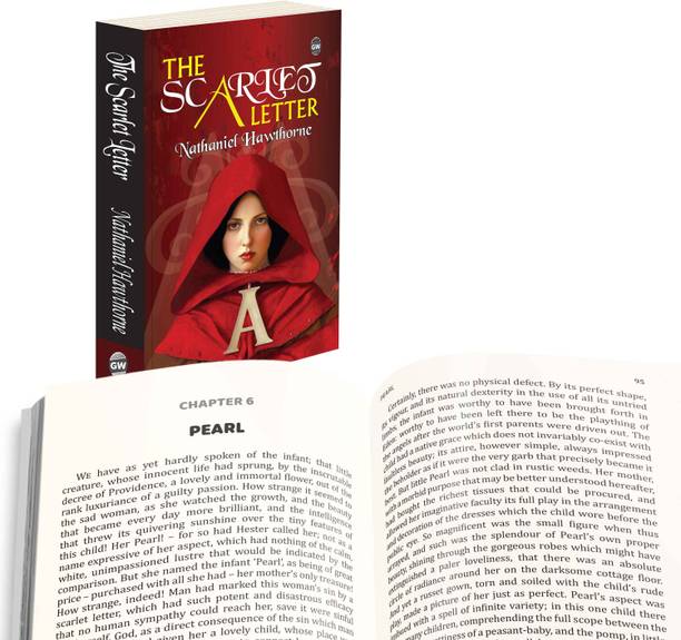 The Scarlet Letter by Nathaniel Hawthorne (Paperback) : Iconic American Fiction, Timeless Tale of Love and Punishment, Classic Novel of Morality and Society, Must-Read Gothic Romance