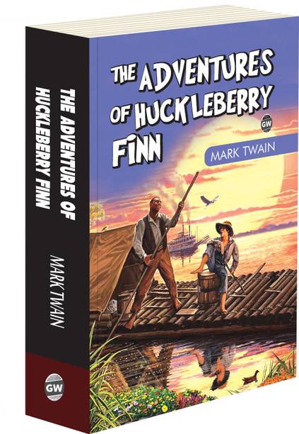 The Adventure Of Huckleberry Finn by Mark Twain (Paperback) : Timeless Classic Adventure, All-Time Best Novel, Educational English Novel