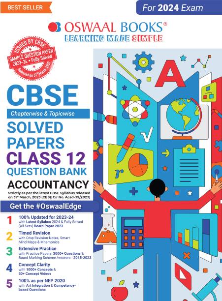 CBSE Chapterwise Solved Papers 2023-2014 Accountancy Class 12th (2024)