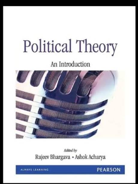Political theory rajeev bhargava Pearson book english medium