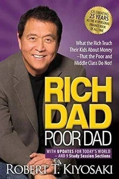 Rich Dad Poor Dad  - Rich Dad Poor Dad by Robert Kiyosaki – Bestselling Personal Finance Book on Building Wealth, Financial Freedom, and Passive Income – 25th Anniversary Edition” with 1 Disc