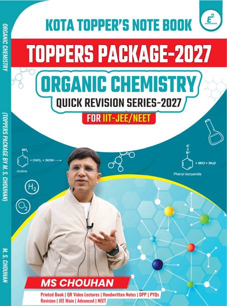 Organic Chemistry Quick Revision Series For IIT-JEE/NEET | Toppers Package | M.S. Chouhan  - Kota toppers notes book Organic Chemistry Quick Revision Series 2027